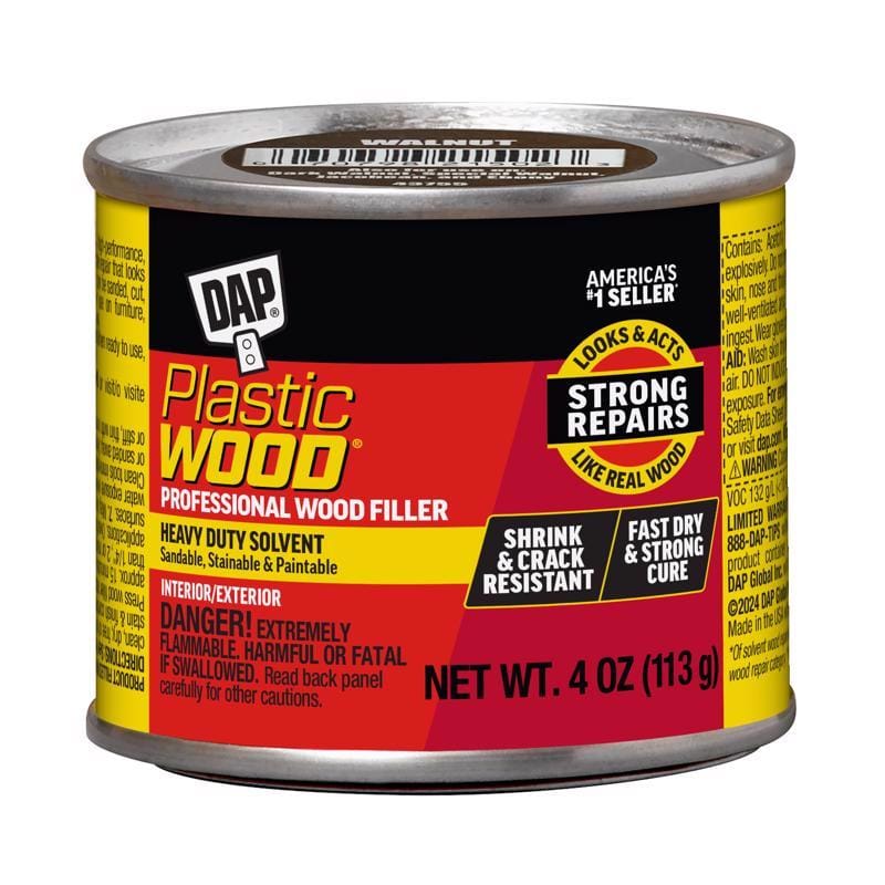 Dap 7079821434 Plastic Wood Walnut Wood Filler 4 oz