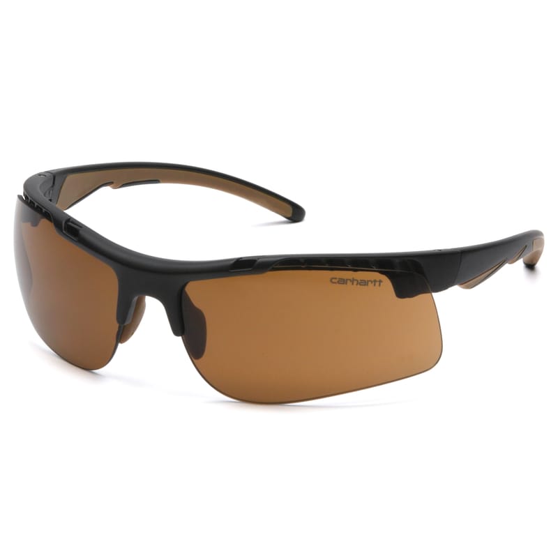 Carhartt CHB718DT Rockwood Anti-Fog Safety Glasses Bronze Lens Black Frame 1 pc