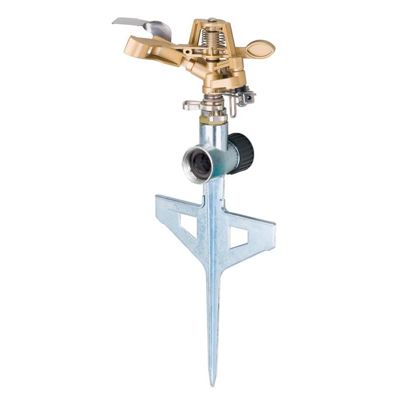 Melnor 9536CH Metal Spike Base Pulse Sprinkler 5600 sq ft 1 pk