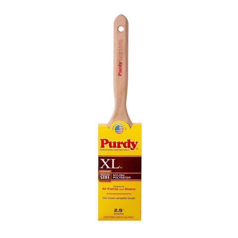 Purdy 144100325 XL Elasco 2-1/2 in. Medium Stiff Flat Trim Paint Brush