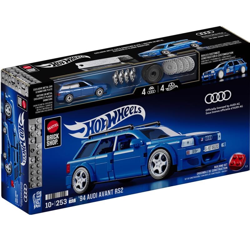 Hot Wheels JGR28 94 Audi Speed Series Building Set