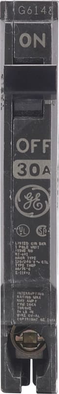 Ge THQP130 Q-Line 30 amps Standard Single Pole Circuit Breaker