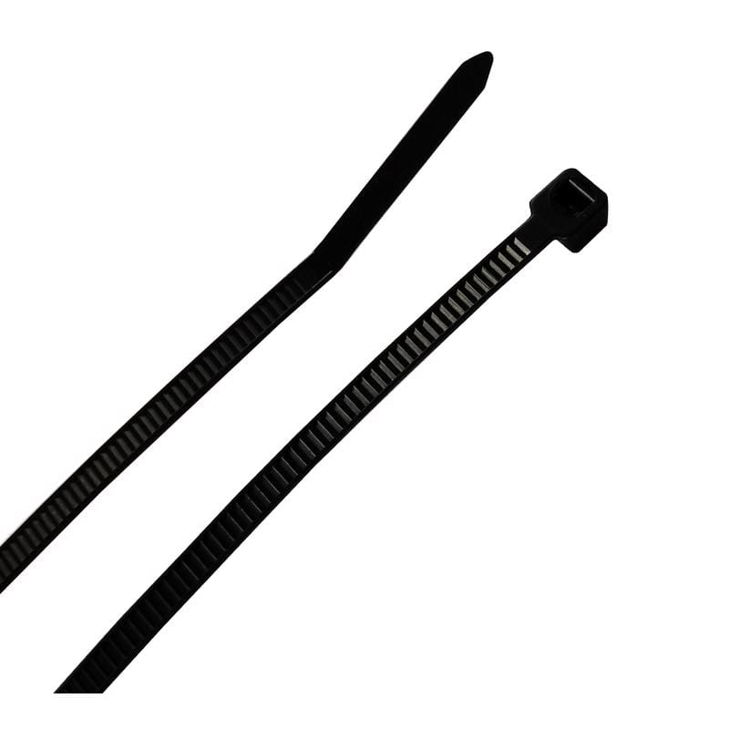 Steel Grip M-100-4-UVC 4 in. L Black Cable Tie 100 pk