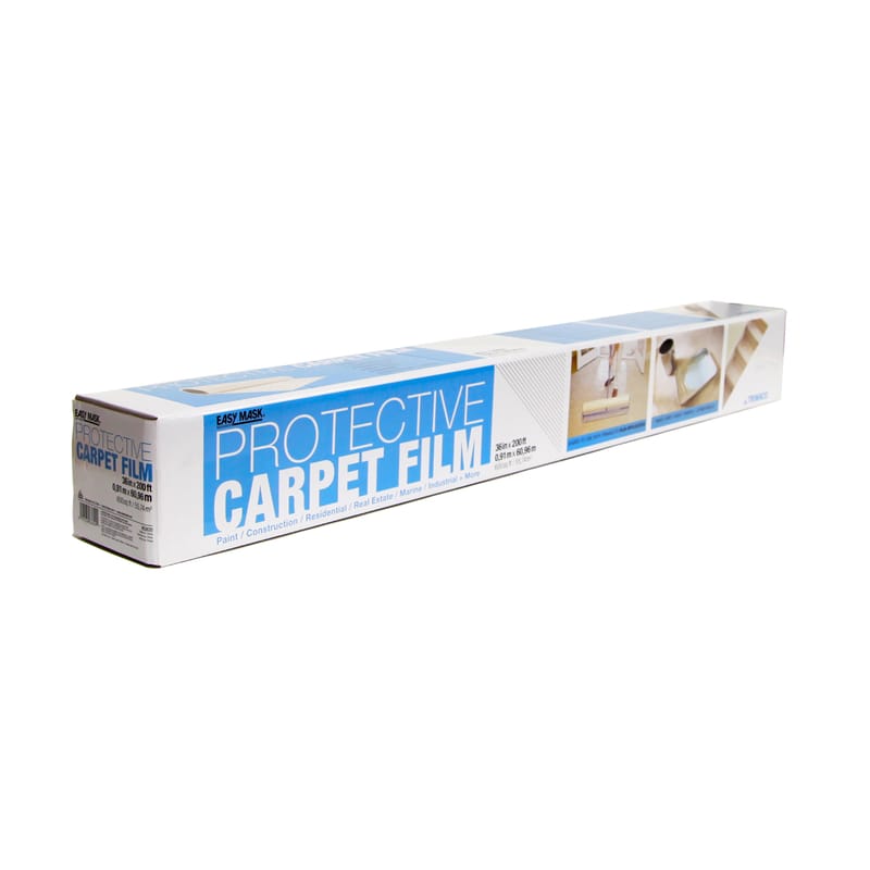 Easy Mask 63620 Protective Carpet Film 2 mil X 36 in. W X 200 ft. L Paper Clear 1 pk
