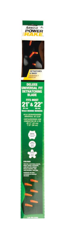 Arnold 490-100-0083 PowerRake 21 in. Dethatching Mower Blade For Walk-Behind Mowers 1 pk