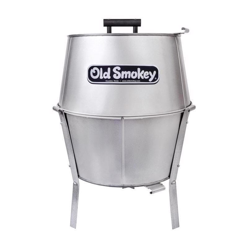 Old Smokey Products #18 17 in. Medium Charcoal Grill Silver