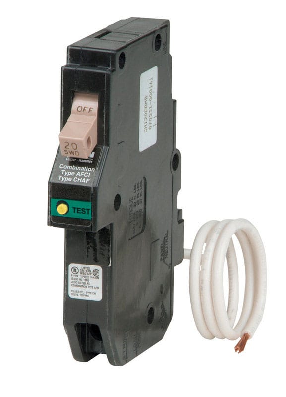 Eaton CHFN120AF 20 amps Arc Fault Single Pole Arc Fault Breaker