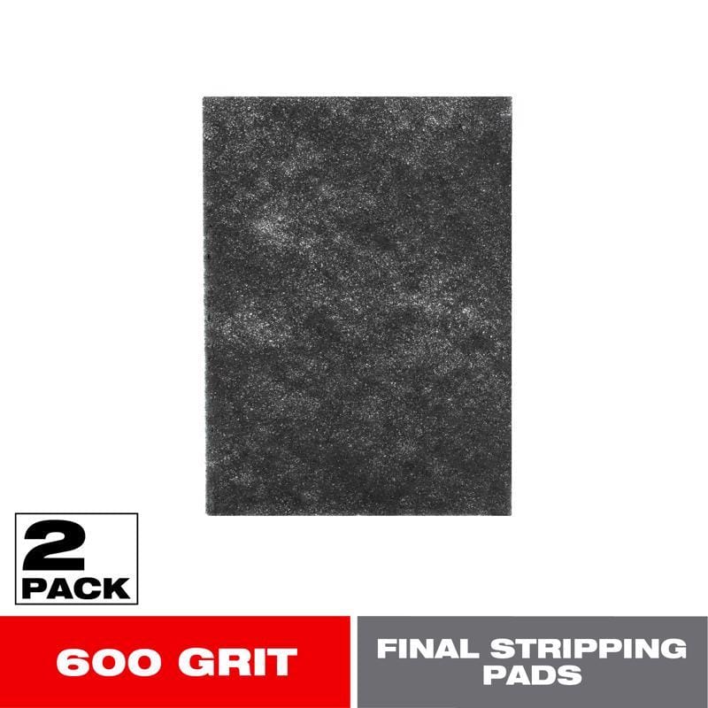 Diablo DCP060SFNN02G 6 in. L X 4 in. W 400 Grit Silicon Carbide Final Stripping Pads 2 pk