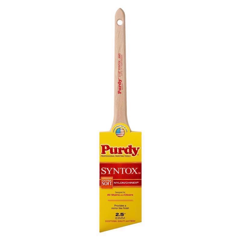 Purdy 145403625 Syntox Angular 2-1/2 in. Extra Soft Angle Trim Paint Brush