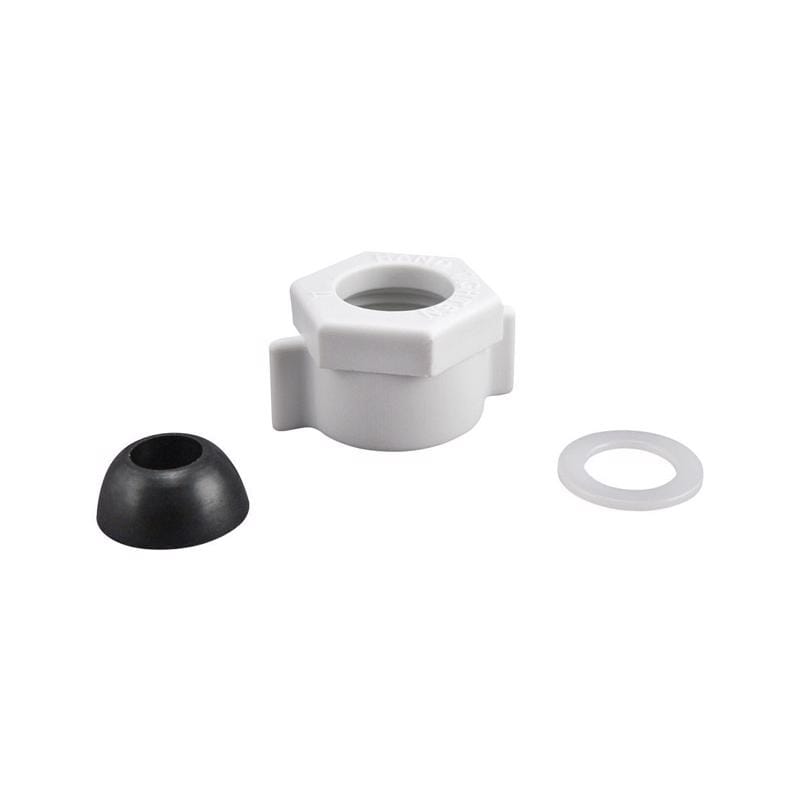 Plumb Pak PP835-49 Ballcock Coupling Nut White Plastic