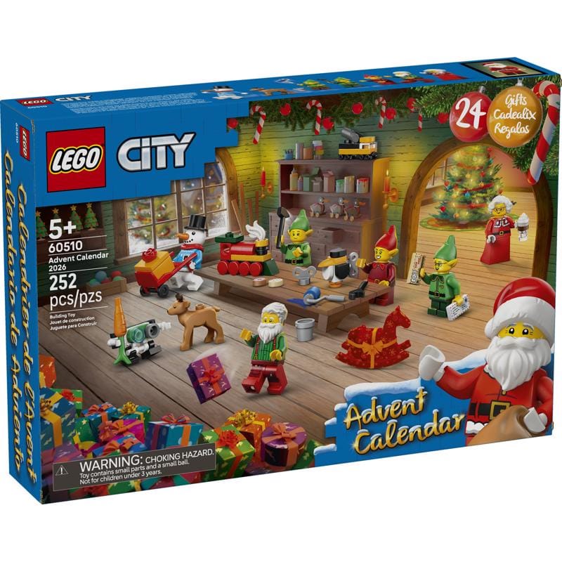 Lego 60510 City Advent Calendar Building Set Multi