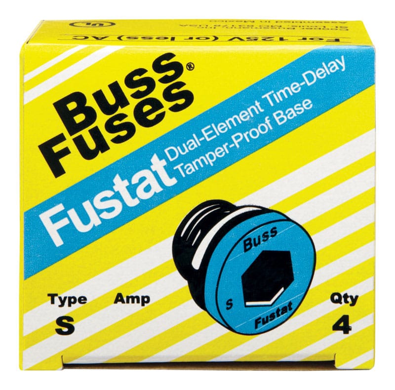 Bussmann S-3-2/10 3-2/10 amps Plug Fuse 4 pk