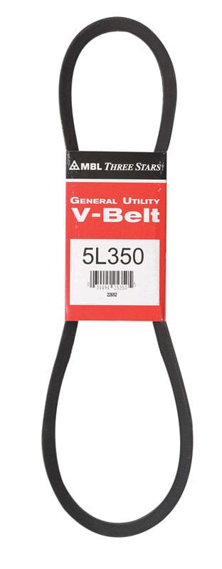 Mitsuboshi 5L350A FHP General Utility V-Belt 0.63 in. W X 35 in. L For Fractional Horsepower Motors