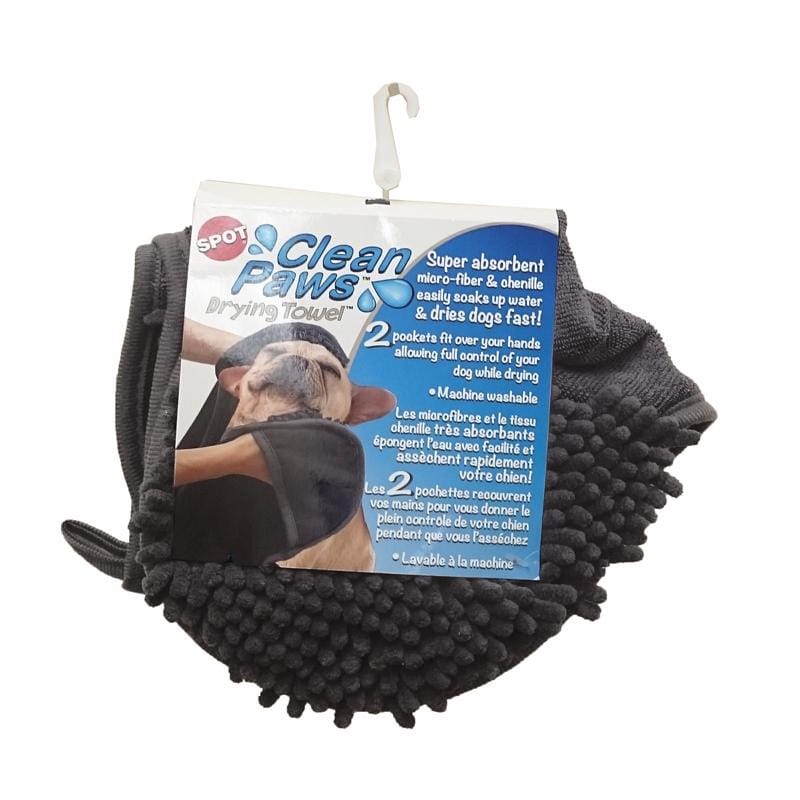 Spot 50069 Clean Paws 30x16 Assorted Unscented Dog Absorbent Towel 1 pk
