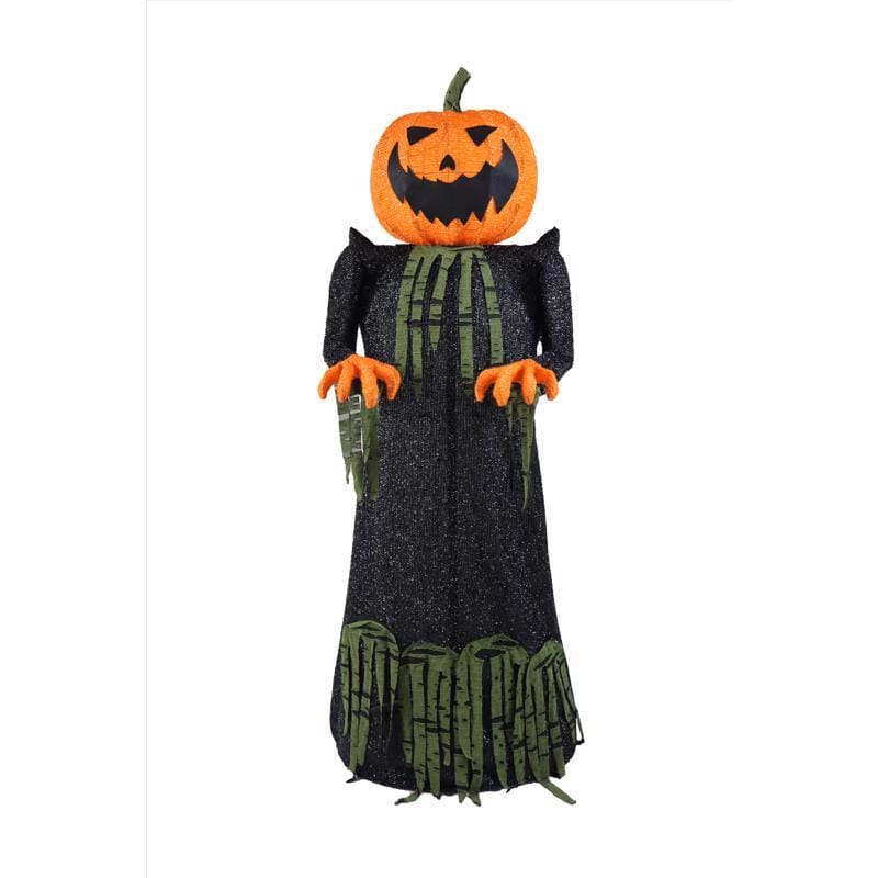 Celebrations 23DH052407 Prelit 57" Pumpkin Head Character Yard Decor