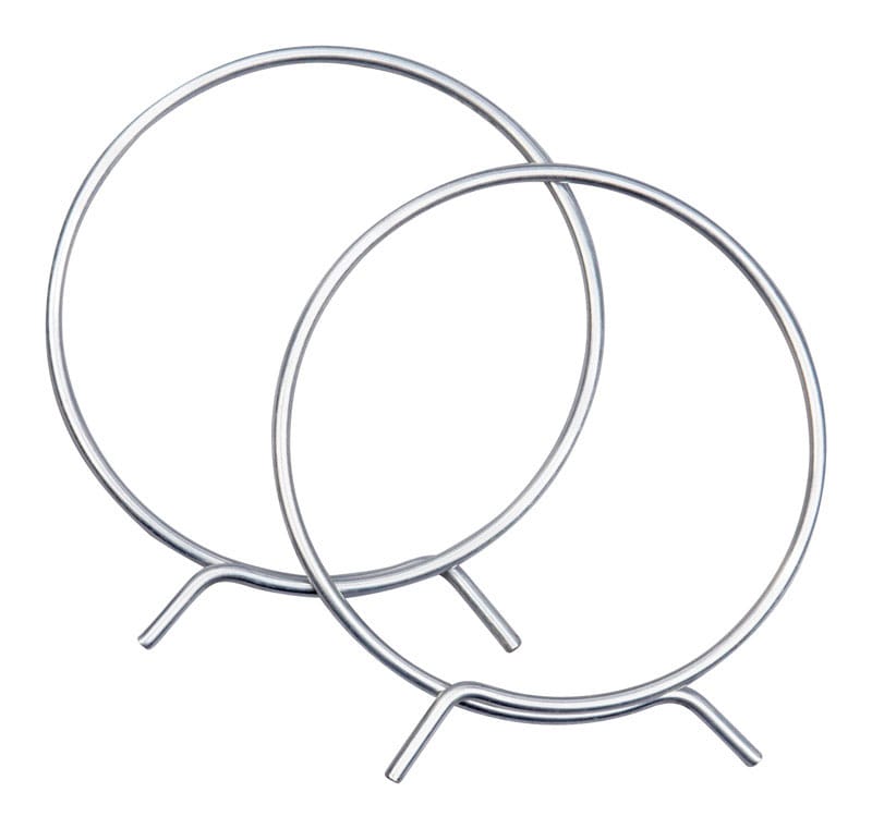 Deflect-O MSCX4 4 in. D Silver Metal Adjustable Vent Clamp