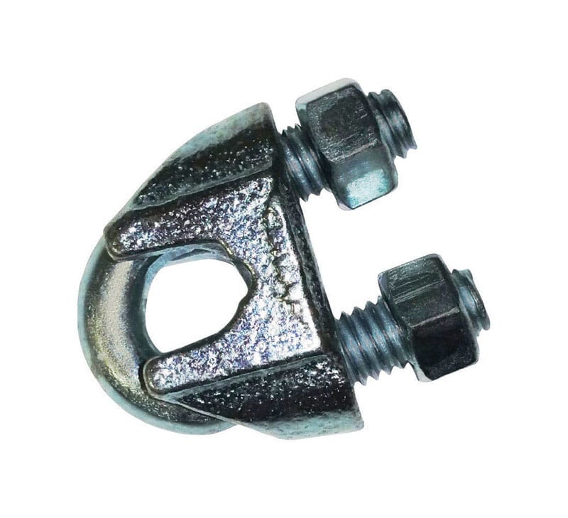 Baron 260-3/16 Electrogalvanized Stainless Steel Wire Rope Clip