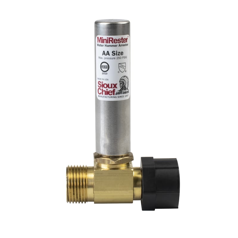 Sioux Chief 660-TK MiniRester 7/8 in. Female in. X 7/8 in. D MPT in. Copper Water Hammer Arrester 1 pk