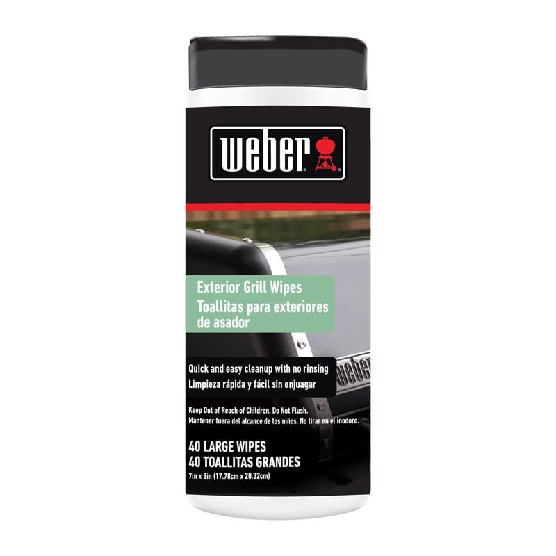 Weber 3401316 Exterior Canister Grill Wipes