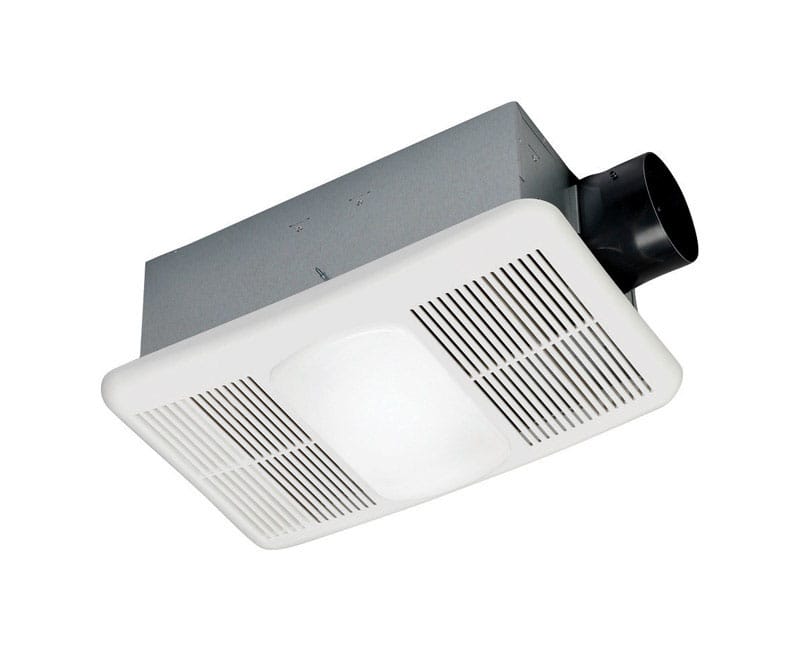 Delta 80FL-HEATER BreezRadiance 80 CFM 1.5 Sones Bathroom Ventilation Fan/Heat Combination with Lights