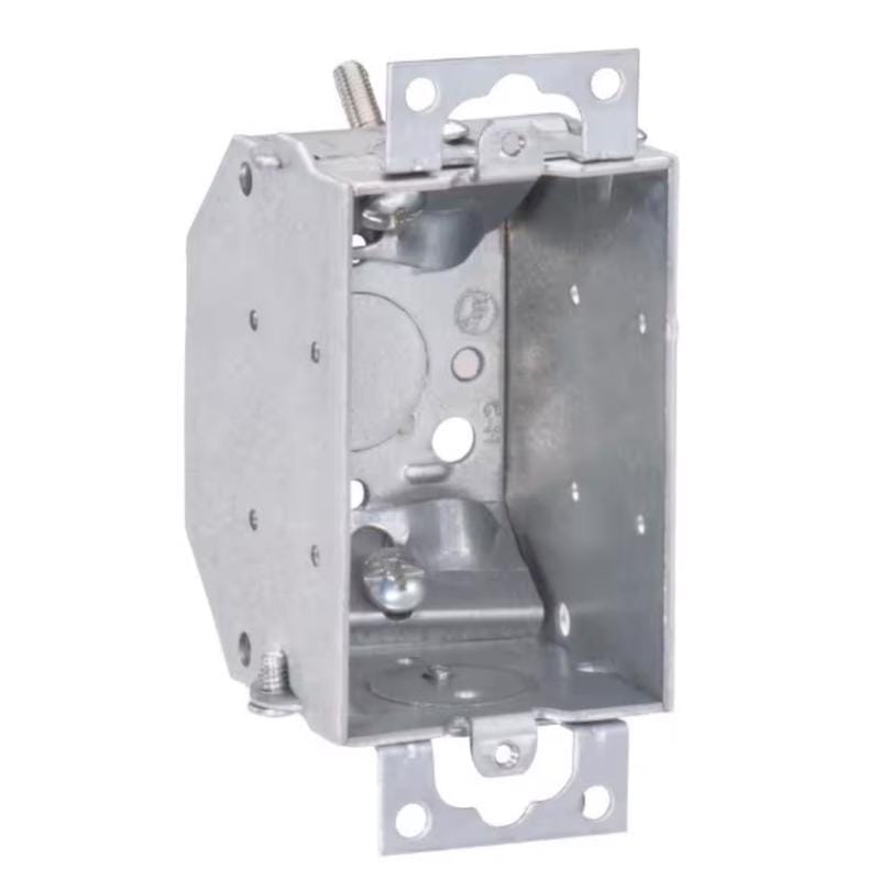 Southwire G601BVR-UPC New and Old Work Rectangle Galvanized Steel 1 gang Switch Box