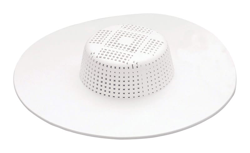 Plumb Pak PP820-17 5-9/16 in. D White Plastic Strainer Guard
