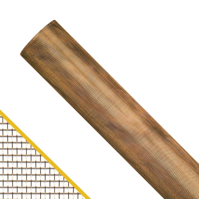 Saint-Gobain ADFORS FCS9458-M 36 in. W X 100 ft. L Bronze Copper Insect Screen Cloth