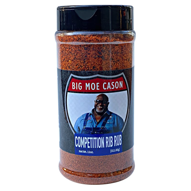 Big Moe Cason MORIB Competition Rib Rub BBQ Rub 11 oz