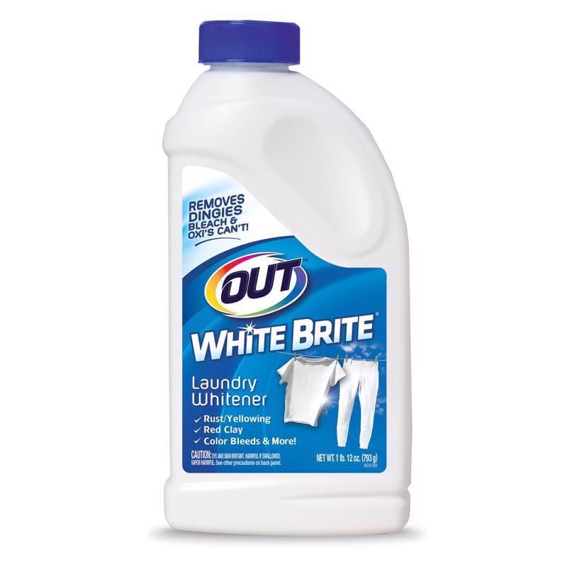 Out WB30N White Brite No Scent Laundry Whitener Powder 1 pk