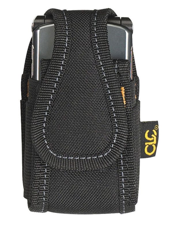CLC H5124 1 pocket Polyester Cell Phone Holder 2.3 in. L X 4.3 in. H Black