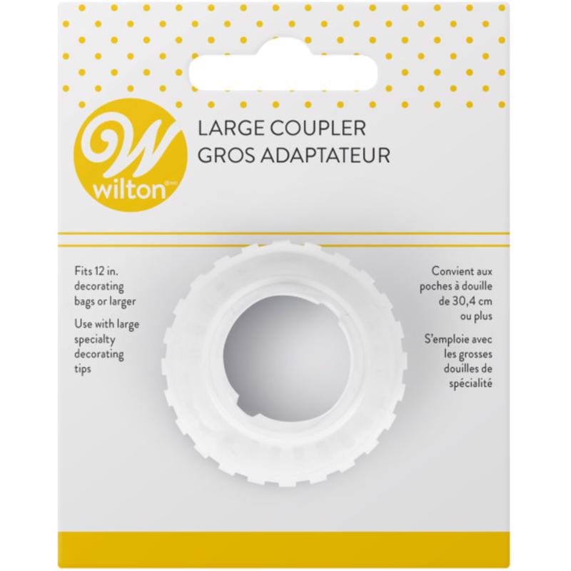 Wilton 191007425 Large Icing Tip Couplers 1 pc