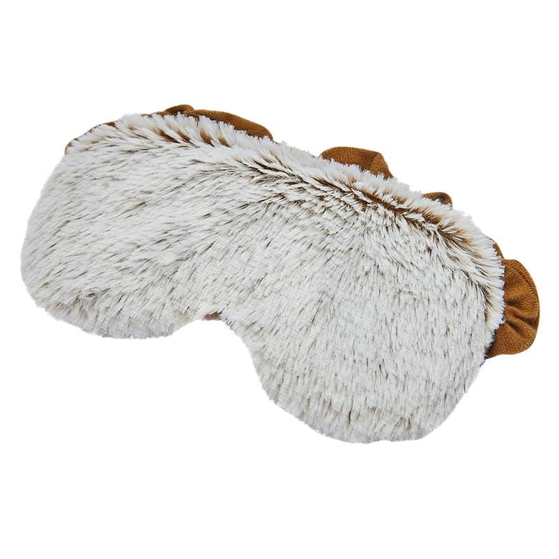 Warmies CPE-MARSH-B Marshmallow Eye Masks Brown/Gray