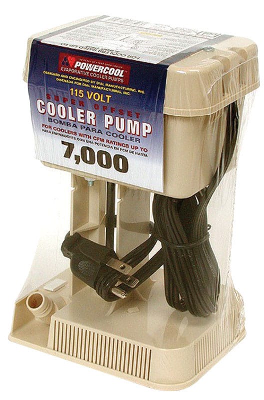 Dial 1075 Tan Plastic Evaporative Cooler Pump