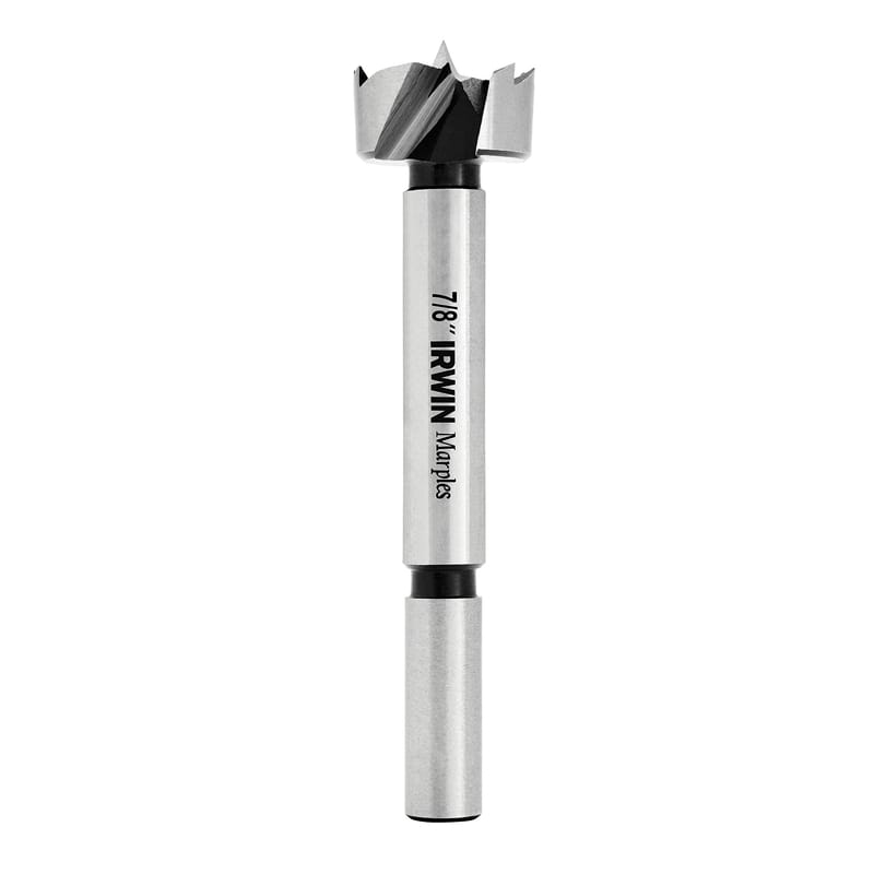 Irwin 1966899 Marples 7/8 in. X 4 in. L Carbon Steel Forstner Drill Bit Round Shank 1 pc