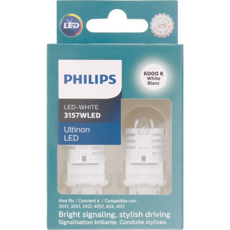 Philips 3157WLED Ultinon LED Back-Up/Cornering/Stop/Turn Miniature Automotive Bulb 3157WLED