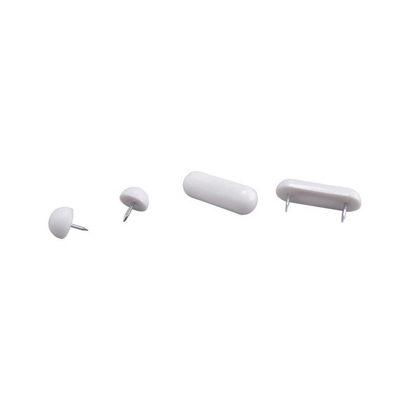 Plumb Pak PP835-25 Toilet Seat Bumper Set White For Universal