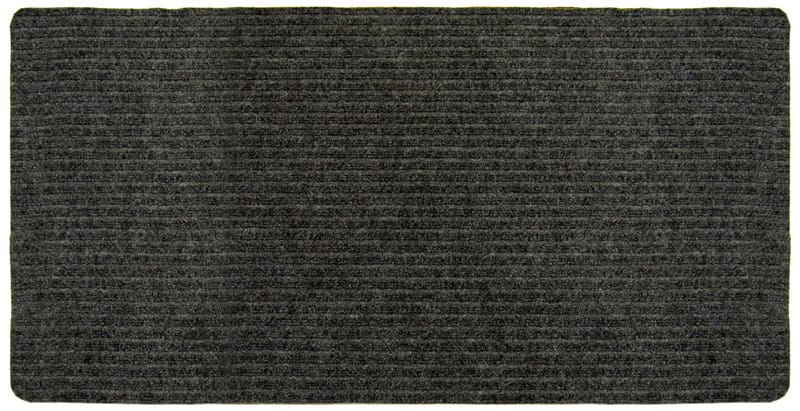 Multy Home MT1000146EA Concord 50 ft. L X 36 in. W Charcoal Nonslip Carpet Runner