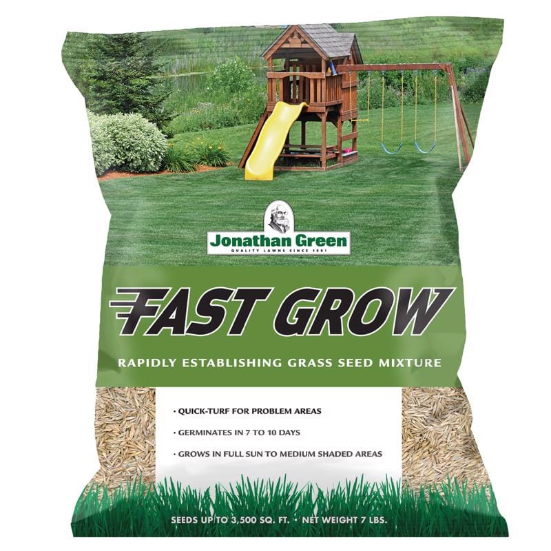 Jonathan Green 10840 Fast Grow Mixed Sun or Shade Grass Seed 7 lb