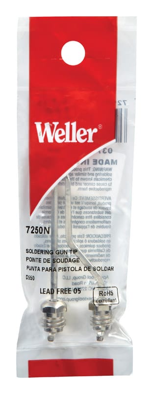 Weller 7250N Lead-Free Soldering Tip Copper 1 pc