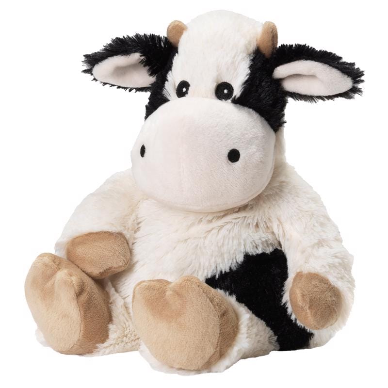 Warmies CP-COW-3 Cow Stuffed Animals Black/White