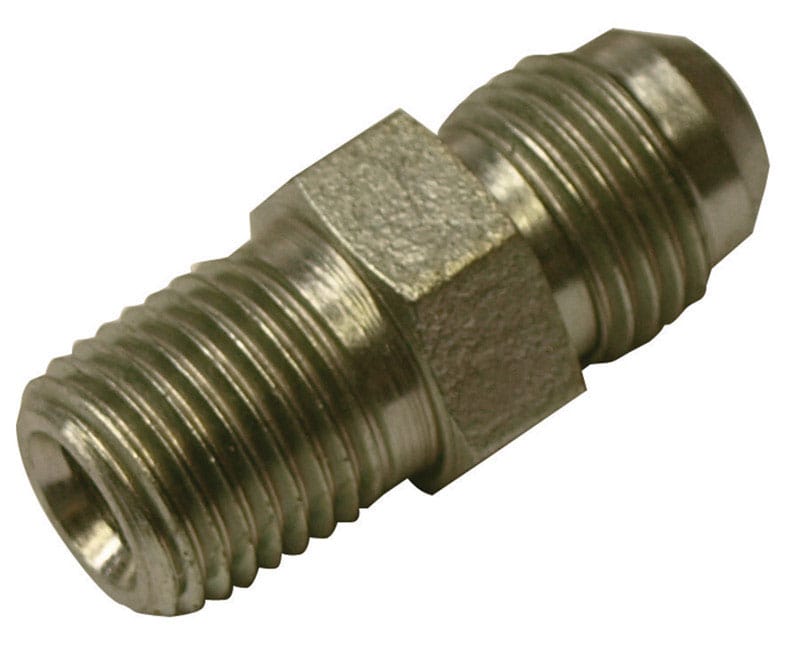 Apache 39006500 Steel 1/2 in. D X 3/8 in. D Hydraulic Adapter 1 pk