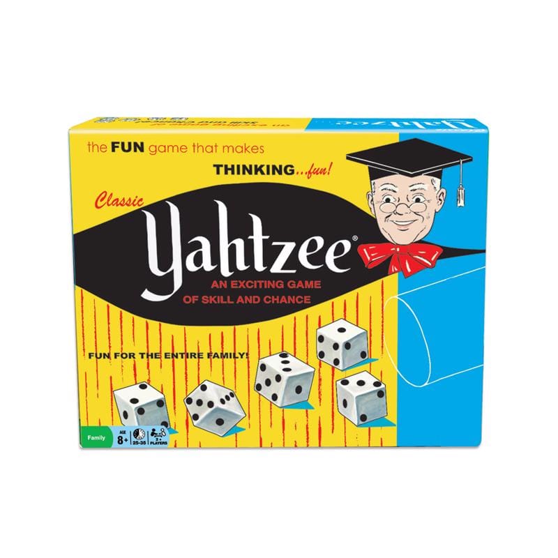 Winning Moves WNM1167 Classic Yahtzee Dice Game