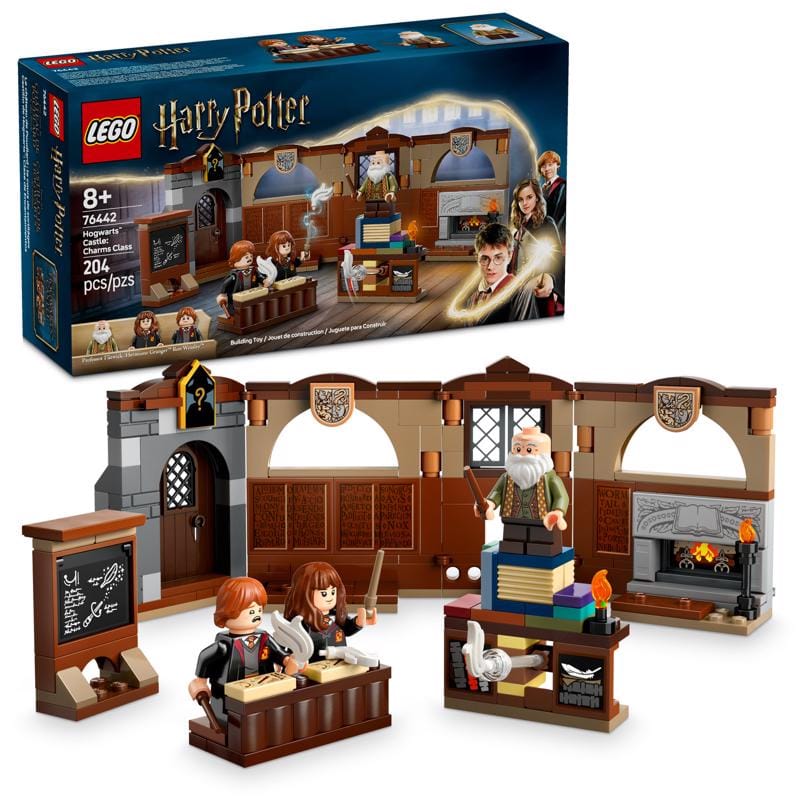 Lego 76442 Harry Potter Hogwarts Castle Charms Class Building Toy Multi
