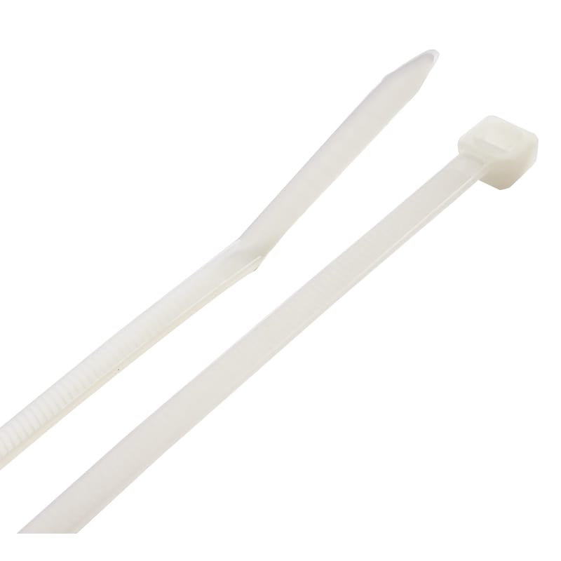 Steel Grip 75S-200-8-NM 8 in. L White Cable Tie 1000 pk