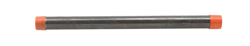 B&K 585-240HC Mueller 1 in. D X 24 in. L Black Steel Pre-Cut Pipe