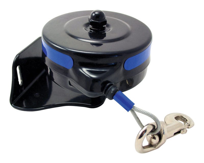 Howard Pet BMMDCA Blue Metal Tie Out Reel Medium