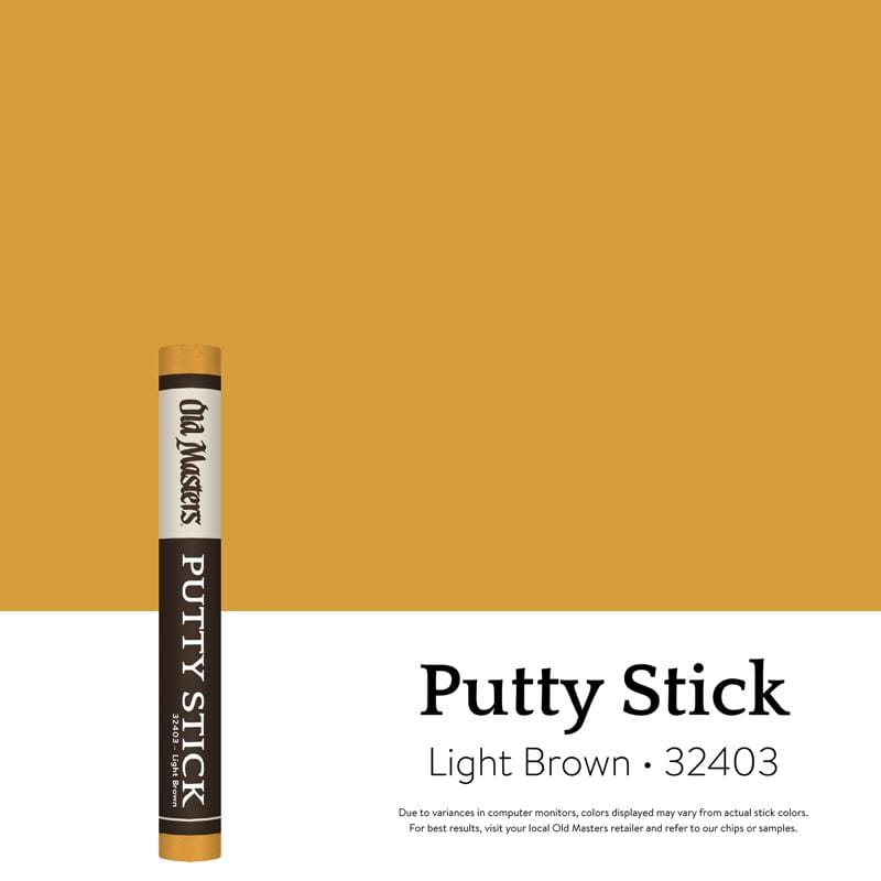 Old Masters 32403 Light Brown Putty Stick 0.5 oz