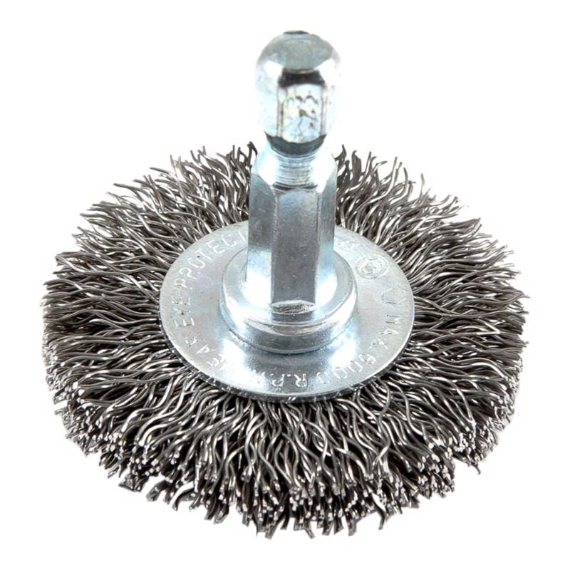 Forney 72725 Wire Wheel Crimped, 1-1/2" X .012" X 1/4