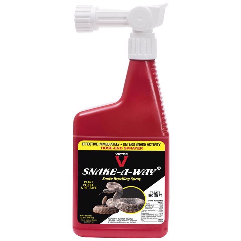 Victor VP364HE Snake-A-Way Animal Repellent Liquid For Snakes 32 oz