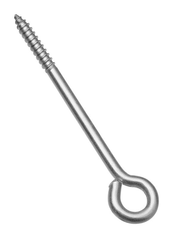 National Hardware N220-780 5 in. L Silver Stainless Steel Lag Screw Eye 1 pk
